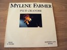MYLENE FARMER  Vinyle Maxi 45 Tours PLUS GRANDIR Mother's Live Remix