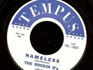THE ROCKIN' R'S - NAMELESS/HEAT - '59 ROCK KILLER INSTRUMENTAL 45