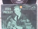 Elvis Presley-Love Me Tender-HTF USA 45+RARER GREEN PS