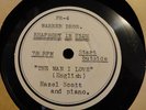 Acetate HAZEL SCOTT The Man I Love (in English & French) Warner Bros STUDIO DISC
