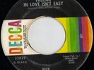 RARE Northern Soul-Silk on Decca 32829-Falling in Love Isnt Easy/Come -- LISTEN