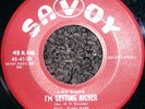 FAMOUS WARD SINGERS I'm Getting Richer (Savoy 4150) Popcorn Gospel VG+ 45