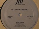 D.B.S. & THE CHOICE M.C. Reality RARE RANDOM RAP 12