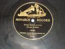 Vintage 1904 Monarch Victor Talking Machine Record #1861 Stump Speech on Love