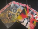 Iron Maiden ,Maiden Japan and Piece of Mind LP's