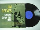 RARE Signed  Jim Reeves Singing Down the Lane vinyl lp 1956 RCA Victor
