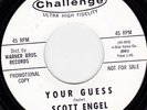 SURF 45 RPM - SCOTT ENGEL on CHALLENGE RECORDS