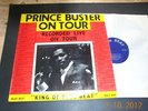 PRINCE BUSTER - On Tour Recorded Live - RARE LP
