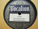 PILGRIM JUBILEE SINGERS on VOCALION 1119 - BLACK GOSPEL 78 RPM/  E COND.