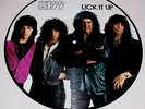 KISS - LP - PICTURE DISC - LICK IT UP - No. 1073 - LIMITED EDITION