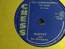 Harvey & the Moonglows 10 Commandments of love Chess 1705 Doo-wop/blues  78 rpm