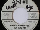 BOBBY COMSTOCK- RIGHT HAND MAN / ALWAYS - KILLER ROCKER - PROMO - ASCOT - 45 RPM