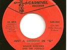 WILBUR BASCOMB & ZODIACT funk 45  Just A Groove In 