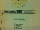 BLAST- TAKE THE MANIC RIDE BL'AST LP TEST PRESS  black flag kbd sst 225