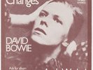 DAVID BOWIE Changes / Andy Warhol  Germany 45 stunning condition HEAR