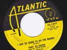 IVORY JOE HUNTER r&b popcorn LEARN DO THE MAMBO 45 atlantic 1049 HEAR