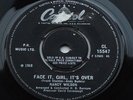 NANCY WILSON  - FACE IT GIRL IT'S OVER - UK 45 - CAPITOL CL 15547