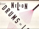 VERY RARE HARD TO FIND NELSON DRUMS=LOCO NELSON PADRON BLUEBELL BLP-302 VG+