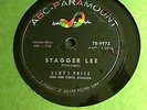 Lloyd Price stagger lee ABC 9972 R&B rocker  78 rpm