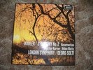Georg Solti - Mahler Sym No 2 Decca LP BOX SET SIGNED/AUTOGRAPH EXC L K