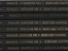 8 boxsets mahler philips symphony no.1-9 hatink ex/nm boxes vg+/ex weight 7 kilo