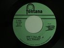 Northern Soul BILL PINKNEY Don't Call me FONTANA  M- hear soundclips