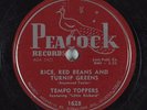 Hear R&B 78rpm TEMPO TOPPERS f/ LITTLE RICHARD Rice,Red Beans...PEACOCK 1628