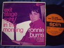 RONNIE BURNS/ BEE GEES - EXIT STAGE RIGHT -RARE 1967 SPIN EP