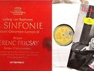 BEETHOVEN Symphony No 9 Egmont FRICSAY BPO DGG SLPM 138 002-3 1st edition