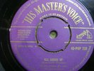 Elvis Presley All Shook Up/Thats When Your Heartaches Gold/Purple HMV 359 Ex Co