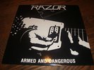 Razor - Armed And Dangerous - NM OG 1984 Voice Records mini lp - RARE Cdn metal