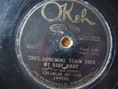 Charlie McCoy That Lonesome Train Took My Baby Away rare Okeh prewar blues 78rpm
