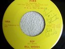 BILL WOODS 45  BOP & GO CRAZY MAN  1956 ROCKABILLY ON FIRE BAKERSFIELD SOUND