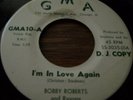 Bobby Roberts & Ravons, I'm In Love Again, GMA # 3035, vg+++
