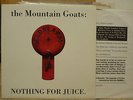 the Mountain Goats Nothing for Juice AJAX LP HTF
