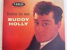 Buddy Holly Listen To Me CORAL PS No Glasses 1958 RARE