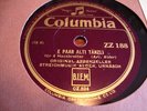 SWISS FOLK BAND dulcimers COL 188 78 RPM E+ R CRUMB