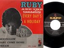 RUBY AND THE ROMANTICS every day's a holiday RARE FRENCH KAPP KEV 13.008 EP
