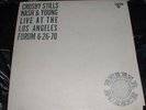 CROSBY STILLS NASH & YOUNG LIVE AT THE LOS ANGELES FORUM 6-26-70 (2 LP SET)