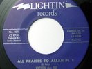 Rare Soul Jazz 45 LIGHTMEN PLUS ONE All Praises To Allah on Lightin' M-
