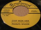 (HEAR) PEANUTS WILSON Cast Iron Arm BRUNSWICK Original 45 Rockabilly Rocker