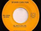 rare modern Northern soul funk 45 Di'Ann Carlton on Tru-Gems LISTEN