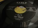 THE VIDELS i wish / blow winds 45 EARLY records orig doo wop R&B HEAR
