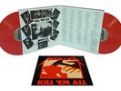 METALLICA VERY RARE KILL 'EM ALL DELUXE RED VINYL 2 RECORD SET LIMITED EDITION