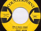 NORTHERN SOUL - JIMMY MILLER - ON A BACK STREET / BREAK MY HEART BREAK