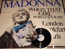 MADONNA True Blue RARE LP Germany LIMITED EDITION GIANT POSTER WORLD TOUR 1987