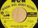 The Invitations  - Watch Out... -  RARE 1967 Northern Soul US 7