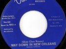 JIMMY LOVE: Way Down In New Orleans / Let Me Down Easy (rare soul vinyl 45)