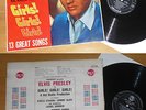 LP Elvis Presley Girls Girls Girls L101400 Australia 1962 black Longplay
