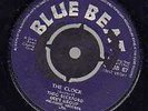THEO BECKFORD - THE CLOCK / WALKING DOWN KING STREET - BLUE BEAT 45   VG-